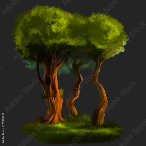 Illustration of a tree.