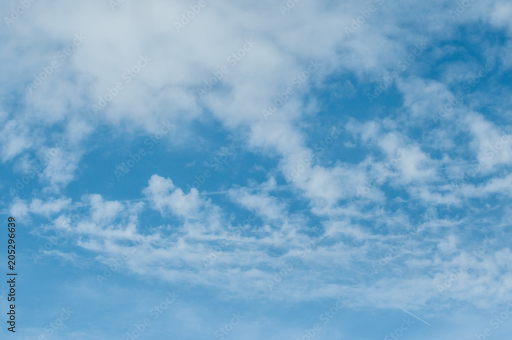 retail of beautiful clouds in a blue sky background retail of beautiful clouds in a blue sky background