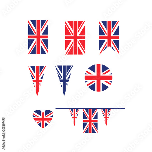UK Union Jack flag