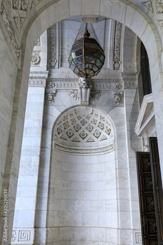 Interior of the Public library on the 5th avenue, Bryant Park, Manhattan