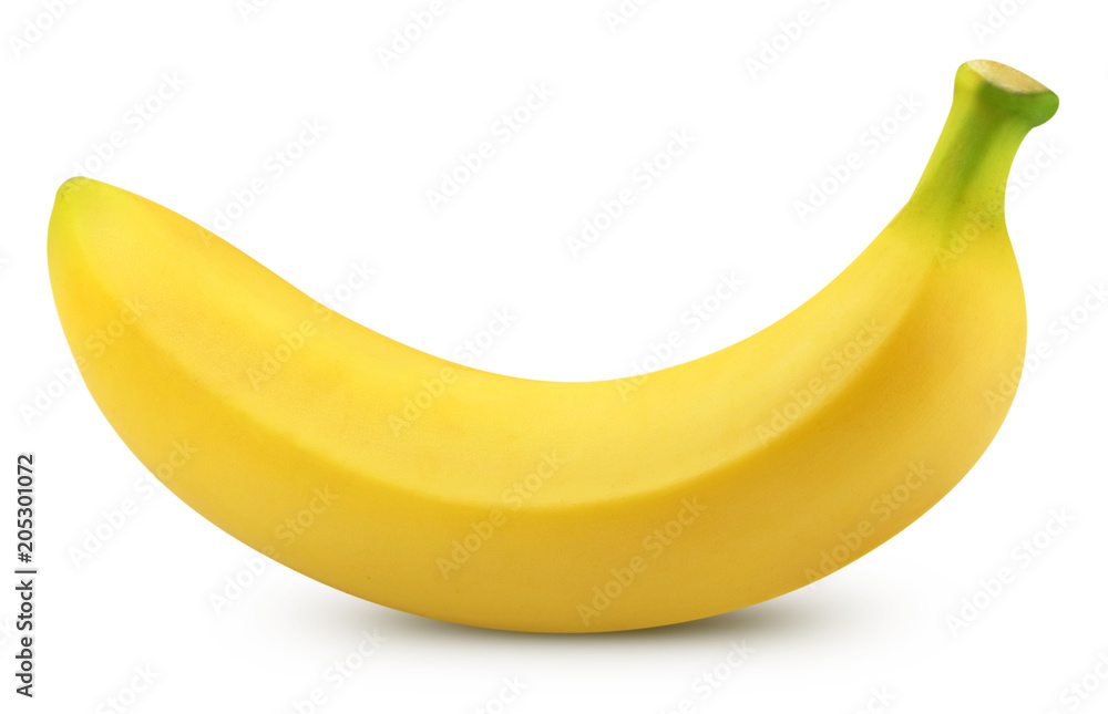 Bananas isolated on white