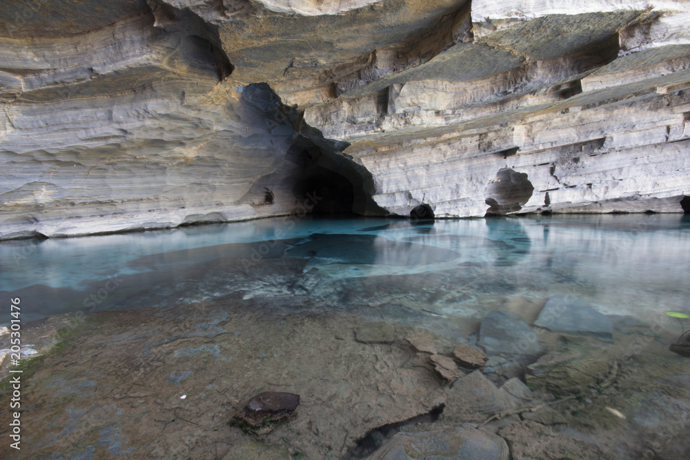 Fototapeta premium Gruta da Pratinha in Chapada da Diamantina - Bahia Brazil