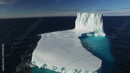 Massive iceberg in the Canadian Arctic photo