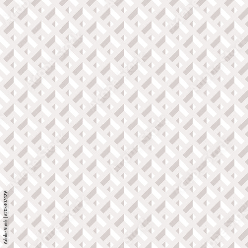 Seamless abstract geometric white surface pattern texture background