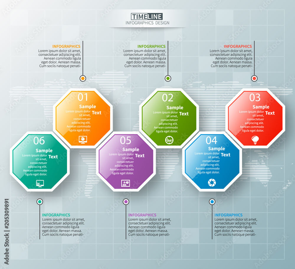 Abstract 3D Paper Infographics Abstract 3D Paper Infographics