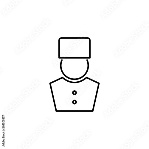 hotel svar icon. Element of simple travel icon for mobile concept and web apps. Thin line hotel svar icon can be used for web and mobile
