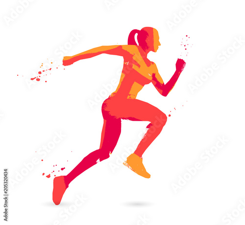 Runner. Sport concepts. Healthy lifestyle