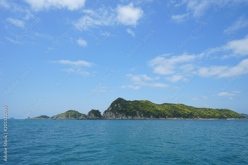 beautiful island in south coast korea