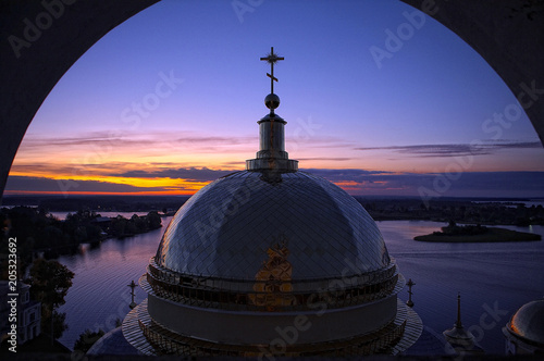 Dome of the Church at dawn