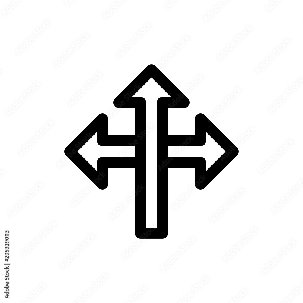 direction icon vector illustration direction icon vector illustration