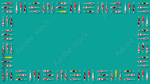 鯉のダンスパーティ