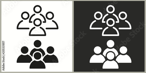 People - vector icon.