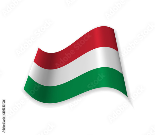 Free Download The Official Flag Of Hungary. Country in Central Europe. - GFXLoad