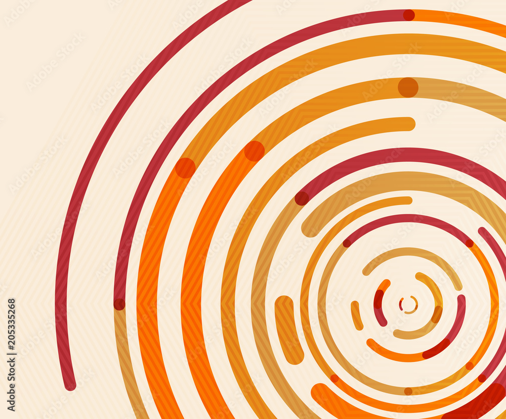 Circular lines, circles, geometric abstract background Circular lines, circles, geometric abstract background