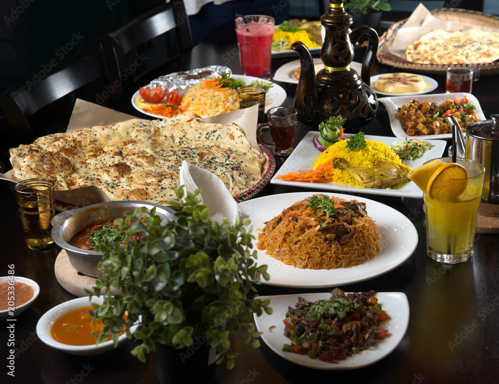 various arab foods