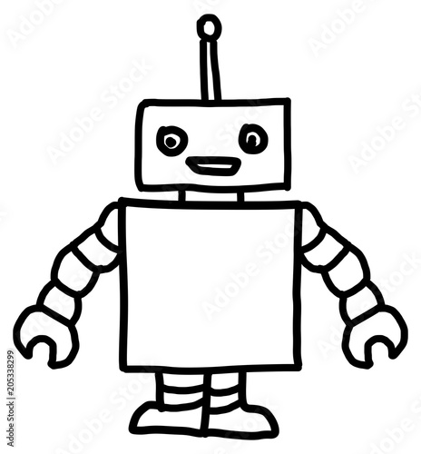 Roboter mit Gesicht