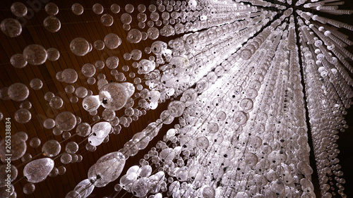 Canvas Print The lightbulbs of the Dubai Operahouse