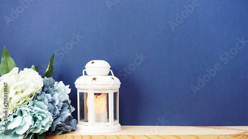 beautiful vintage candle light home decoration