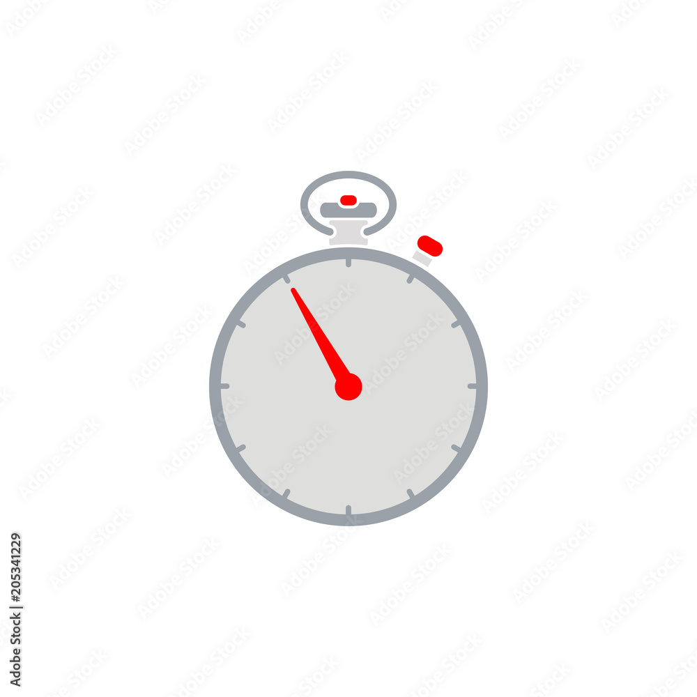 Stopwatch icon. Stopwatch symbol. Flat design. Stock - Vector illustration Stopwatch icon. Stopwatch symbol. Flat design. Stock - Vector illustration