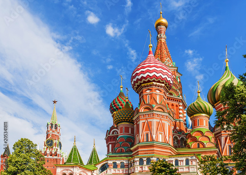 Wallpaper Mural St. Basil's Cathedral in Moscow Torontodigital.ca