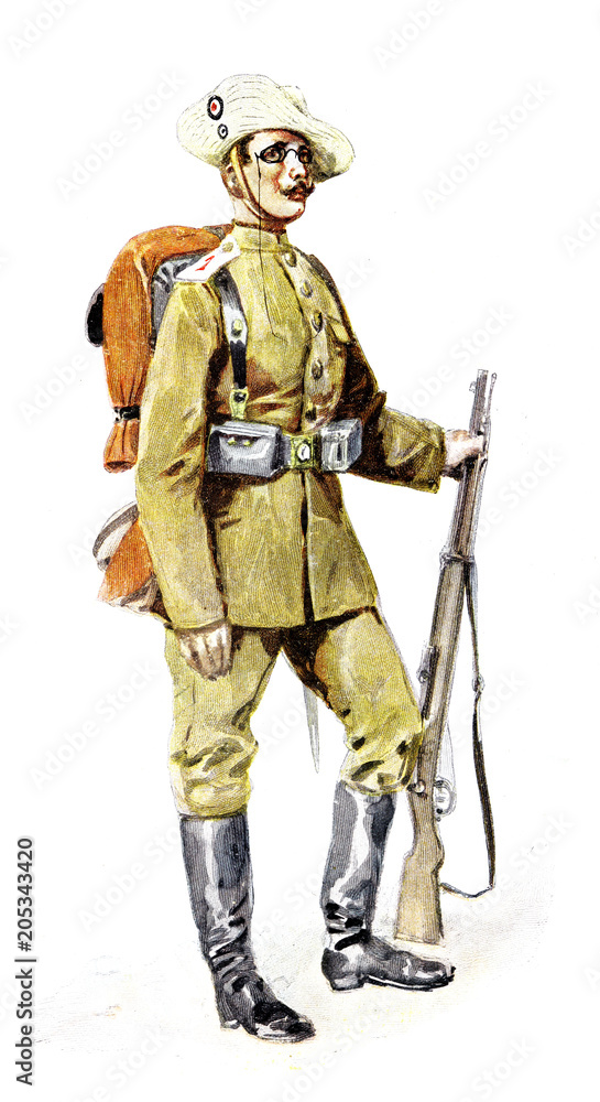Soldat des deutschen ostasiatischen Expeditionskorps Soldat des deutschen ostasiatischen Expeditionskorps