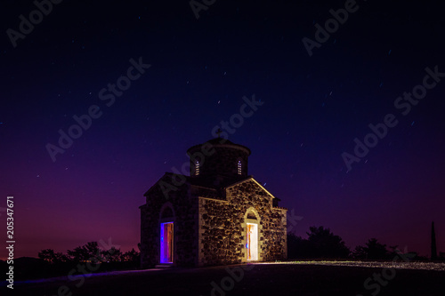 Church in the dusk