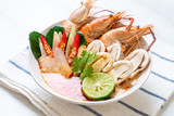 spicy shrimps soup (Tom Yum Goong)