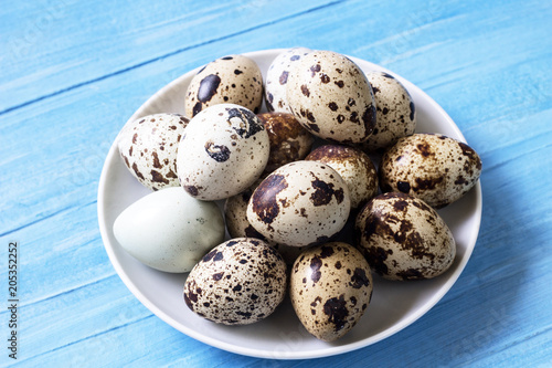 fresh quail eggs