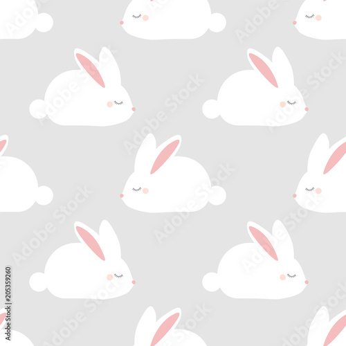 Sleepy bunny