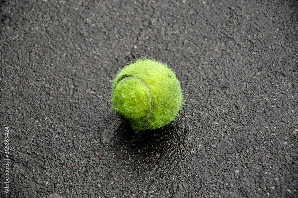 Dirty Tennis Ball