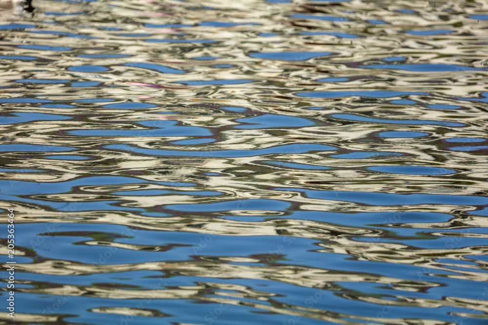The smooth water as an abstract background The smooth water as an abstract background