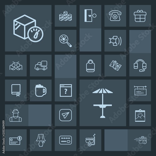 Modern, simple, dark vector icon set with construction, worker, poster, builder, engineer, table, water, technology, card, balance, box, credit, bank, communication, summer, telephone, person icons