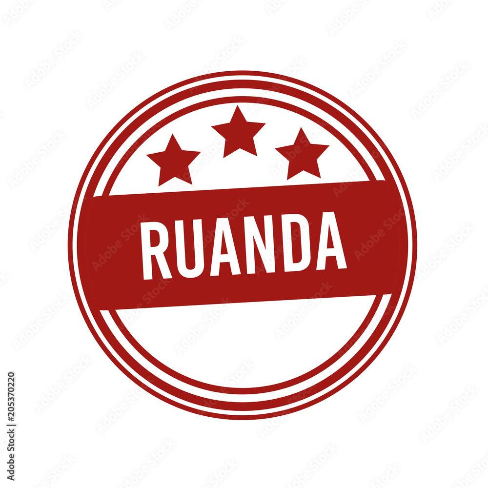 Ruanda, Symbol, Stamp, Sign