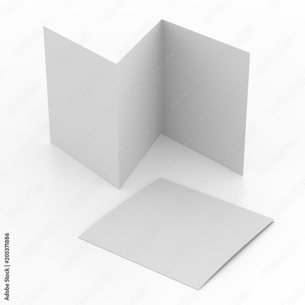 Three Leaf Flyer, Brochure Or Leaflet Three Leaf Flyer, Brochure Or Leaflet