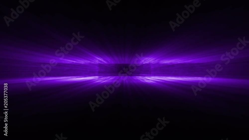Violet light effects in a dark background
