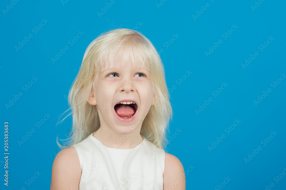 adorable blonde little girl with happy face. adorable blonde little girl with happy face.