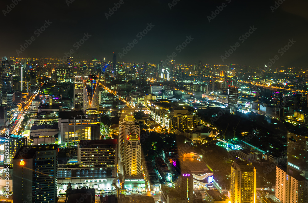 Fototapeta premium Bangkok o zmierzchu