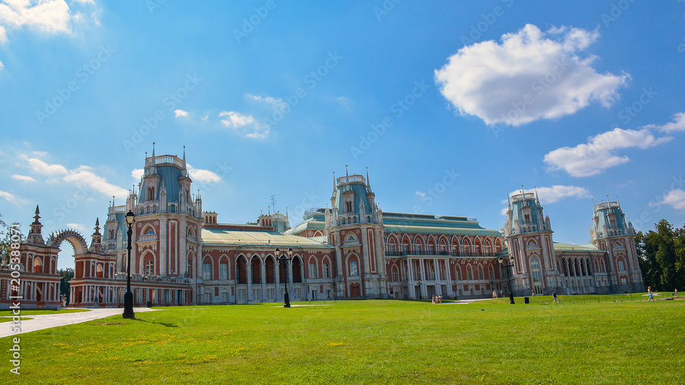 Great Tsaritsyn Palace in museum-reserve Tsaritsyno