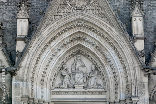 Portal of Church of St. Ludmila