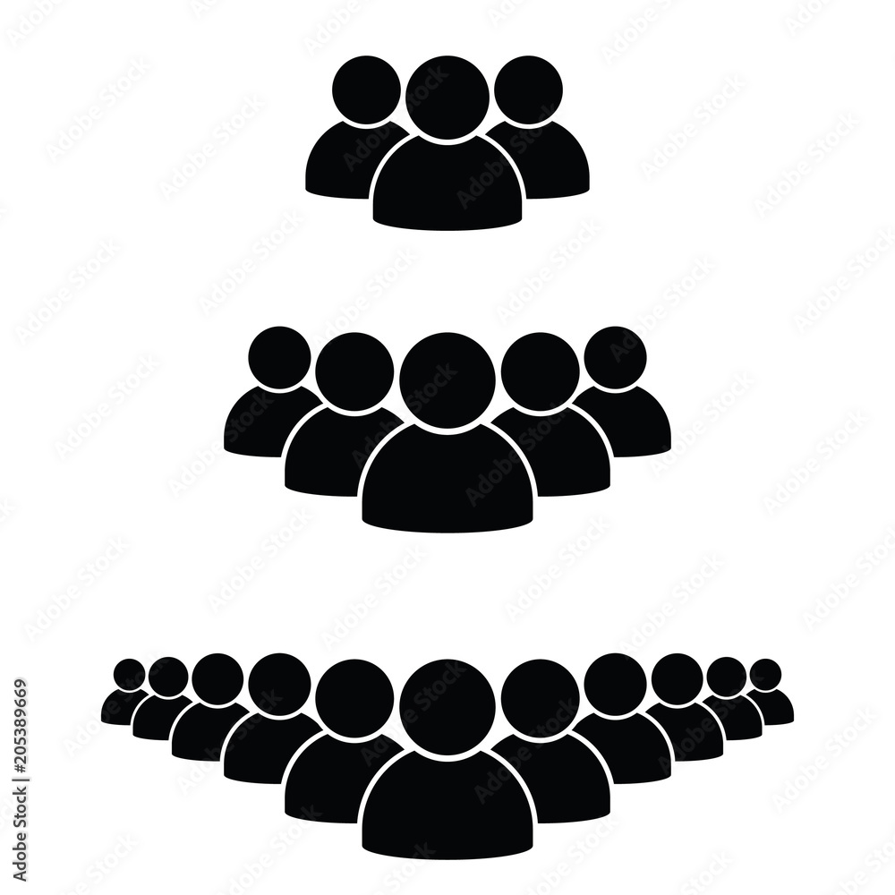 people icon black illustration people icon black illustration