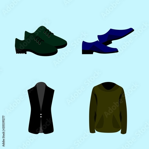 Clothing Store shopping Icon vector