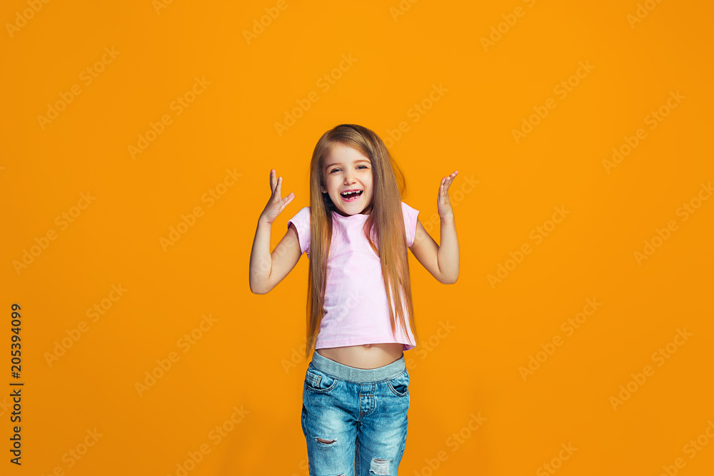 Beautiful teen girl looking suprised Beautiful teen girl looking suprised