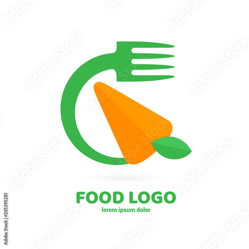Business food and drink concept. Vector cutlery illustration