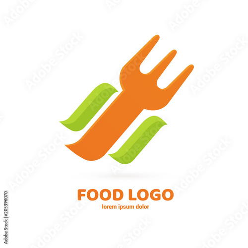 Business food and drink concept. Vector cutlery illustration