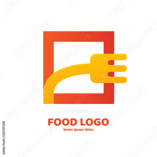 Business food and drink concept. Vector cutlery illustration