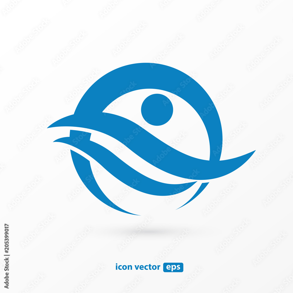 Human character vector logo template creative illustration. Abstract man figure sign. Human character vector logo template creative illustration. Abstract man figure sign.
