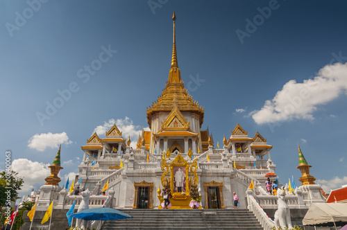 Wat Traimit, Temple of the Golden Buddha , Bangkok Thailand. photo