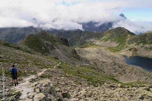 hiking in the Tatra mountains