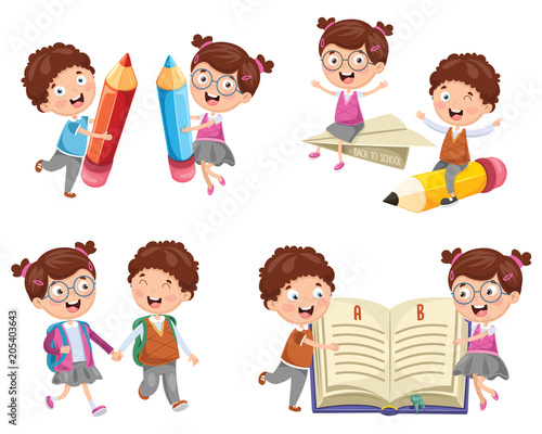 Vector Illustration Of Education