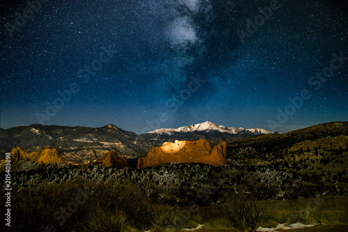 Photos Pikes Peak at night